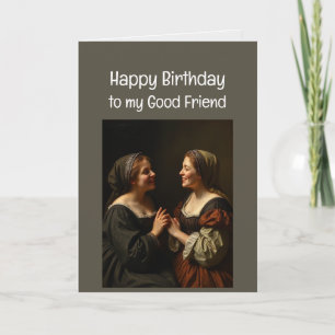 Bra Friends Birthday Kärlek Kort