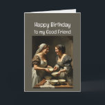 Bra Friends Birthday Laught Kort<br><div class="desc">Bra Friends Birthday Fabulous-vänner</div>