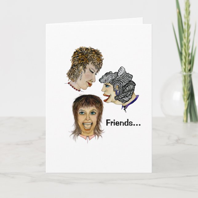 Bra Friends har svårt att hitta Kort (Framsida)