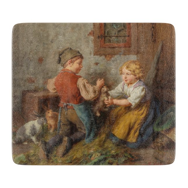 Bra Friends (unga pojkar som leker med kanin) (Framsidan)