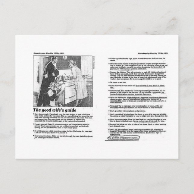 bra fru vykort (Framsida)