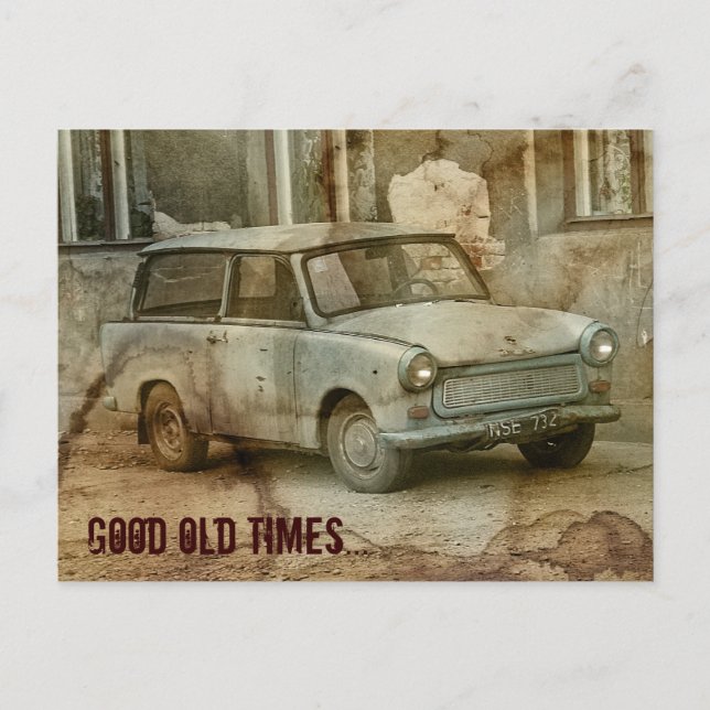 Bra, gamla tider vykort (Framsida)