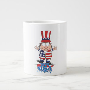 Bra gamla USA Jumbo Mugg