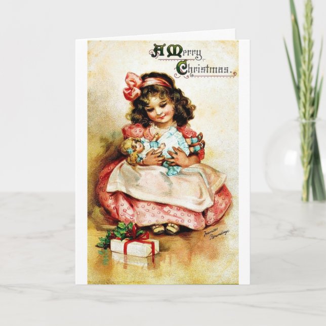 Bra Gammal jul Helgkort (Framsida)