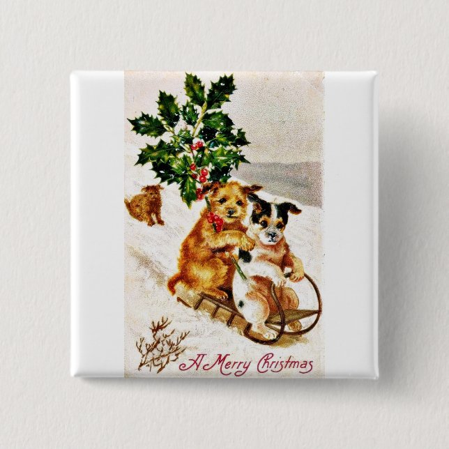 Bra gammal jul knapp (Framsida)