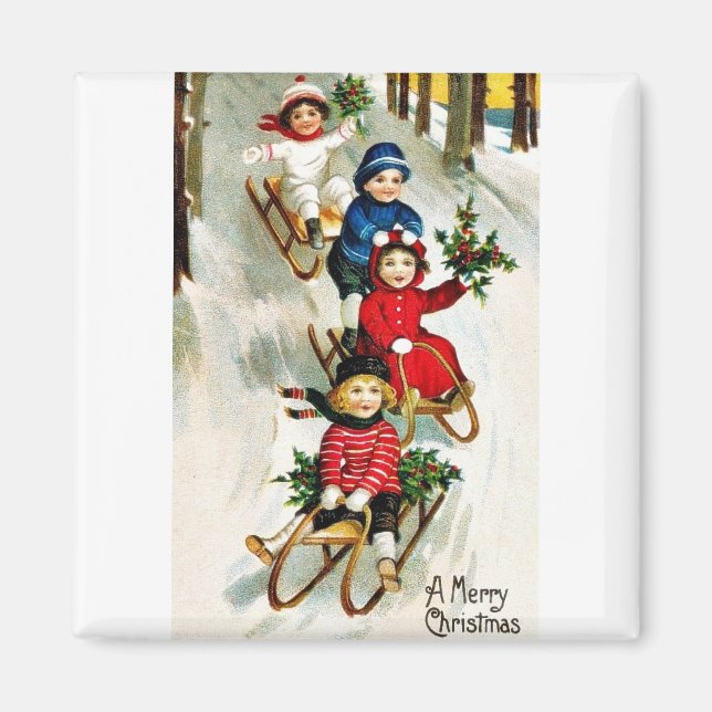 Bra Gammal jul Magnet (Framsidan)