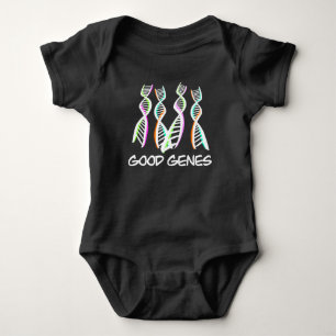 Bra Genes DNA STEM kläder för babydusch T Shirt