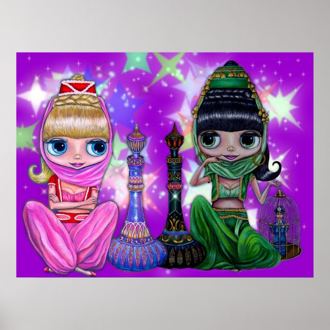 Bra Genie/Bad Genie Poster (Framsidan)
