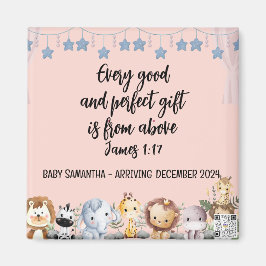 Bra Gift för Flicka-meddelande om  av skriptverk Magnet