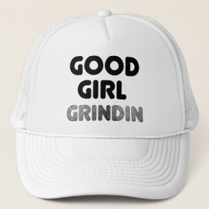 Bra Girl Grindin Hat Truckerkeps
