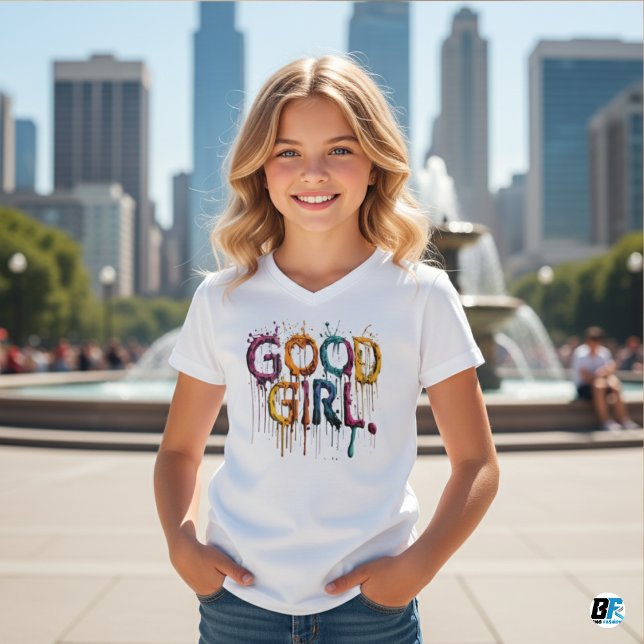 BRA GIRL SNYGGT TSHIRTS (Skapare uppladdad)