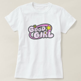 Bra Girl Y2K logotyp T Shirt