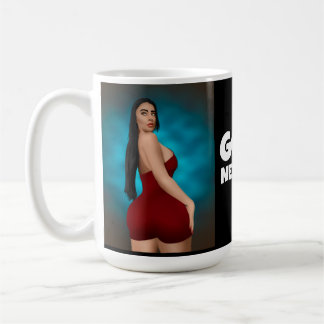 BRA GIRLS BEHÖVER SPANKER FÖR PINUP COFFEE MUGG