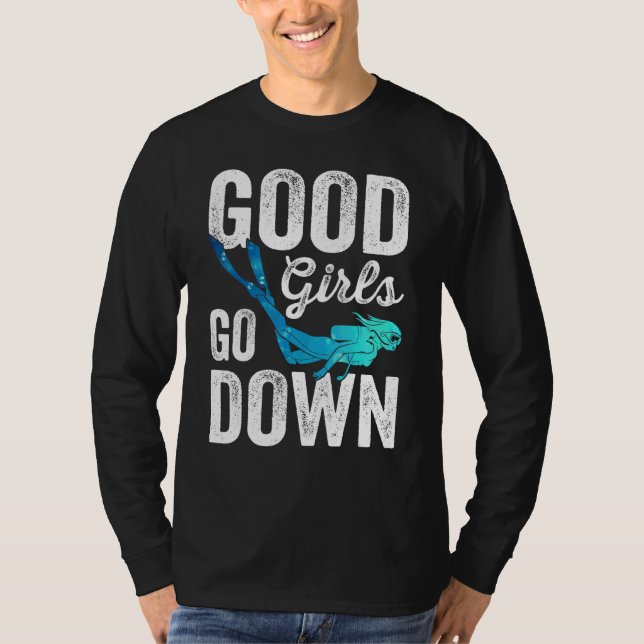 Bra Girls Down Dyka T Shirt (Framsida)