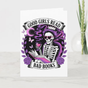 Bra Girls Read Bad Bokar Kort