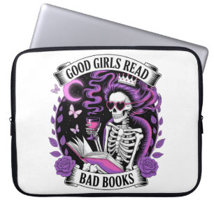 Bra Girls Read Bad Bokar Laptop Fodral