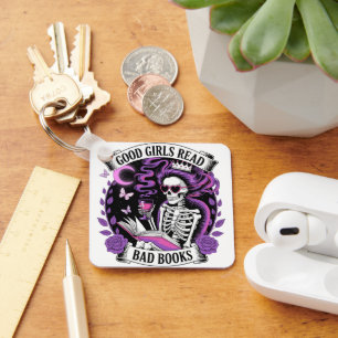 Bra Girls Read Bad Bokar Nyckelring