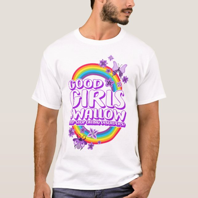 Bra Girls Sväljer, Inställning av Disorder Recover T Shirt (Framsida)