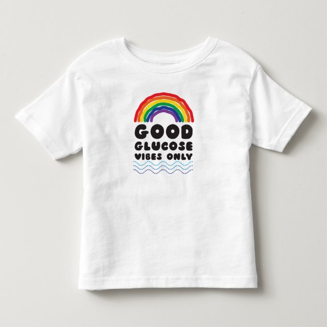 Bra glukos (regnbågen) t-shirt (Framsida)