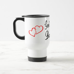 Bra God Heart Kärlek Mugg