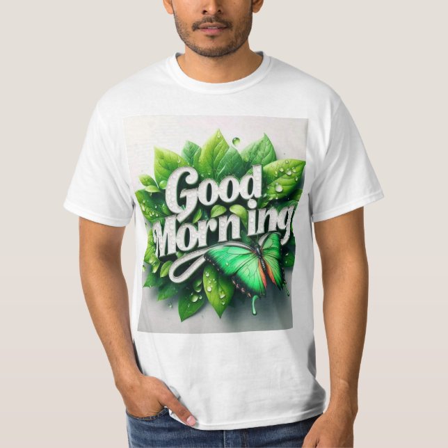 "Bra God Manar Värde-Shirt - inspiration T Shirt (Framsida)