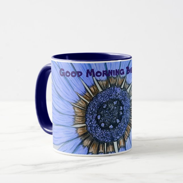 Bra God morgon! Flower Coffee Mugg (Framsida vänster)