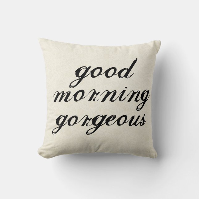 Bra God morgon Gorgous Pillows Kudde (Framsida)