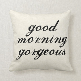 Bra God morgon Gorgous Pillows Kudde