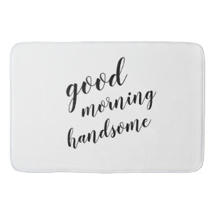Bra God morgon Handsome Bath Mat Badrumsmatta