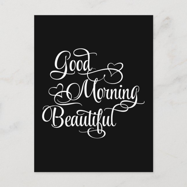 Bra God morgon - inspirationskort Vykort (Framsida)