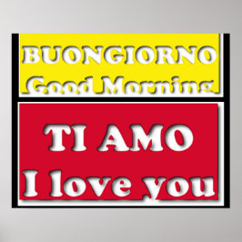 Bra God morgon - jag kärlek dig Poster