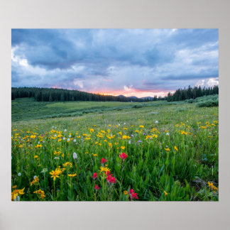 Bra God morgon Meadow Poster