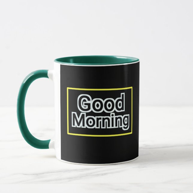 Bra God morgon Mugg - Positiv offertkaffe Kopp (Vänster)