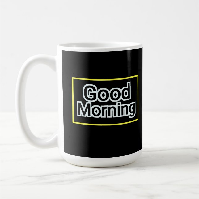 Bra God morgon Mugg - Positiv offertkaffe Kopp (Vänster)