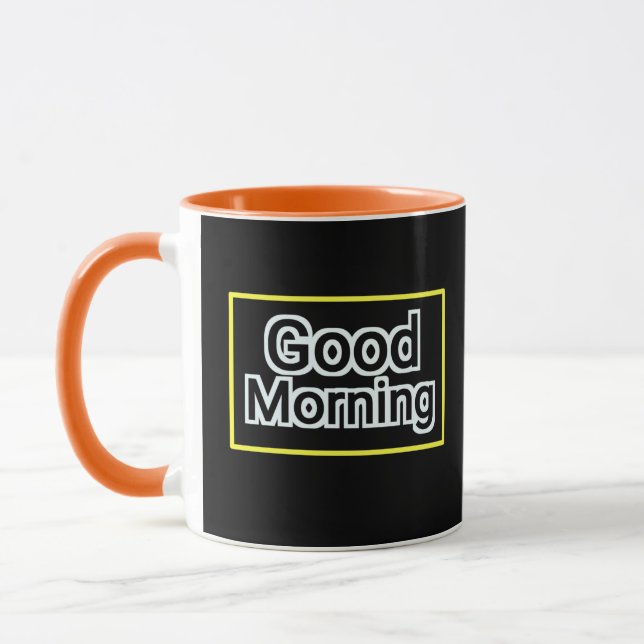 Bra God morgon Mugg - Positiv offertkaffe Kopp (Vänster)