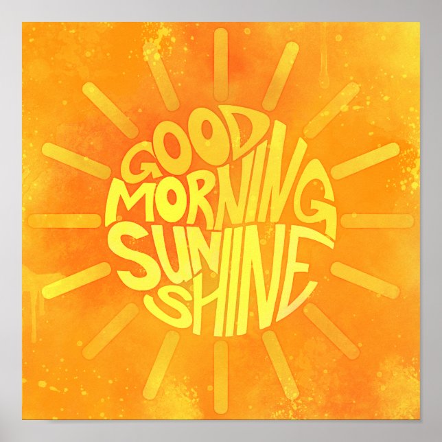 Bra God morgon, Sunshine! Poster (Framsidan)