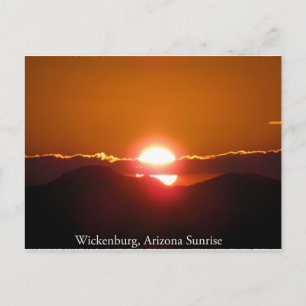 Bra God morgon Wickenburg, Arizona Vykort