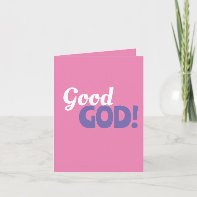 Bra God Rosa Card Helgkort (Framsida)