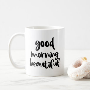 Bra GodBlack Modern Typography Mugg