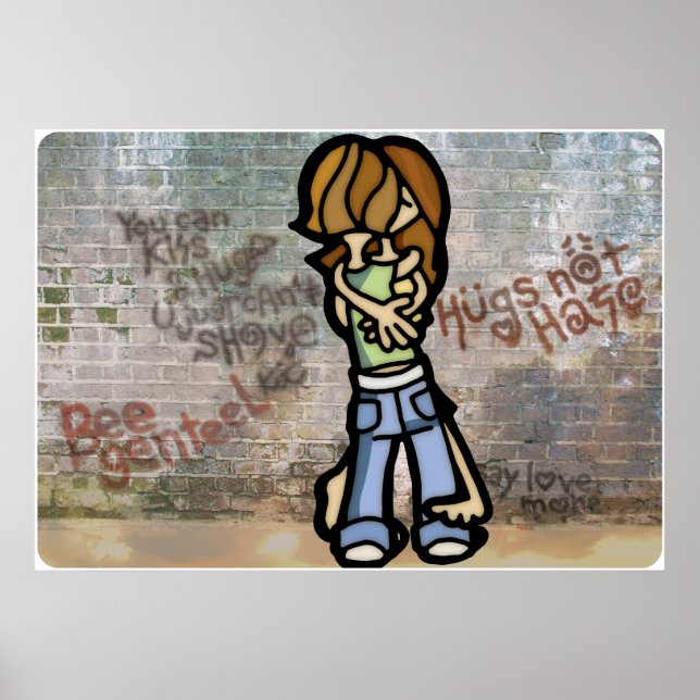 bra graffiti. poster (Framsidan)