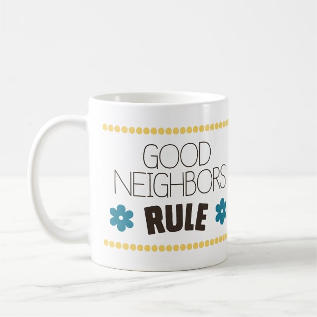Bra grann härskar kaffemugg (Vänster)