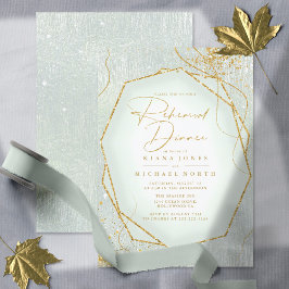 Bra Guld Linjer Abstrakt Rehearsal Dinner Sg ID867