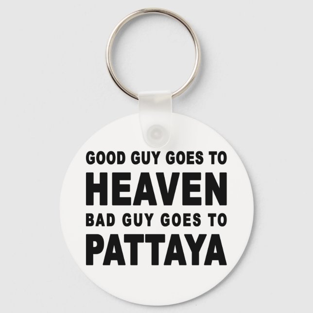 BRA GUY GÅR TILL PATTAYA. NYCKELRING (Framsida)