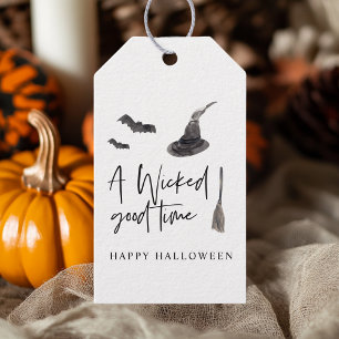 Bra HAPPY HALLOWEEN Presentetikett