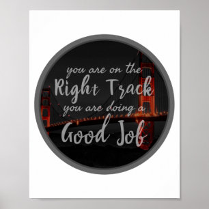 bra har inspirationsincitat för motivation poster