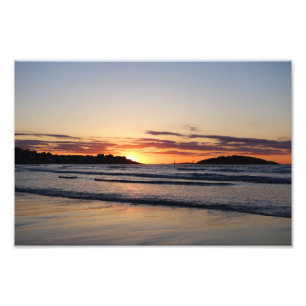 Bra Harbour Beach i Gloucester, MORSA Sunrise Fototryck