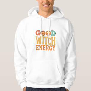 Bra Häxa Energi Halloween Pumpa Design_1 Hoodie