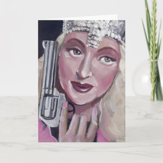 Bra häxahälsningkort kort (Framsida)