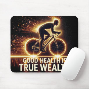 Bra Health Poster med Neon Cyclist Musmatta