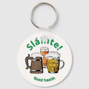 Bra Health Sláinte! Öl Nyckelring